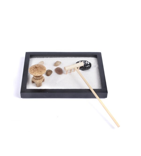 Zen Craft Sand Table Ornament – Tranquil Home Decoration for Meditation - Image 3