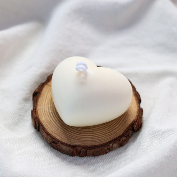 3D Heart Candle Mold Kit - DIY Aromatherapy with Soy Wax - Image 4