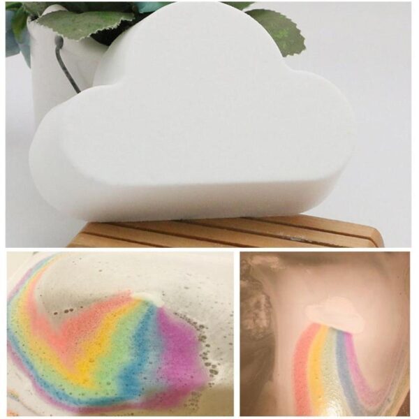 Rainbow Salt Bath Bomb – Bubble & Skin Care - Image 6