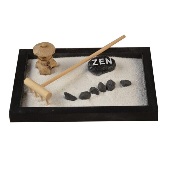 Zen Craft Sand Table Ornament – Tranquil Home Decoration for Meditation