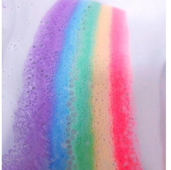 Rainbow Salt Bath Bomb – Bubble & Skin Care - Image 8