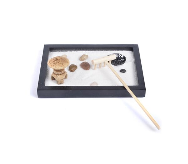 Zen Craft Sand Table Ornament – Tranquil Home Decoration for Meditation - Image 2