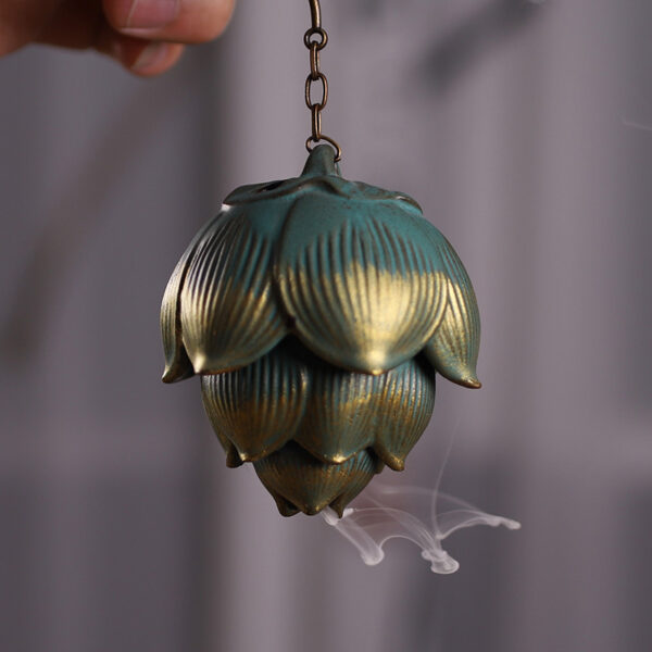 Hanging Backflow Incense Ornament – Agarwood - Image 3