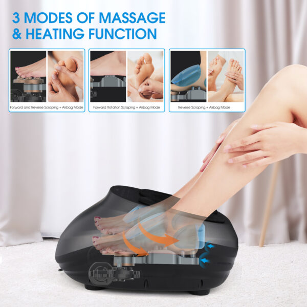 Shiatsu Foot Massage Machine – Relaxing Heat & Deep Kneading - Image 6