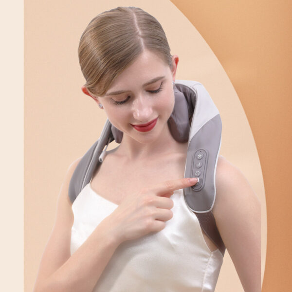 Kneading Cervical Massage Shawl – Hot Compress for Relaxation