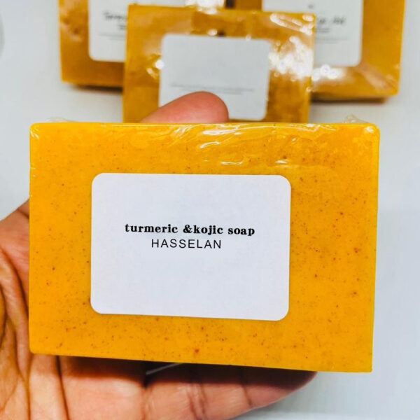 Turmeric And Citric Acid Handmade Cold Soap - Image 4