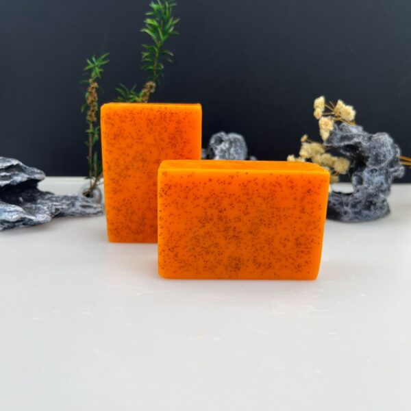 Turmeric And Citric Acid Handmade Cold Soap - Image 2